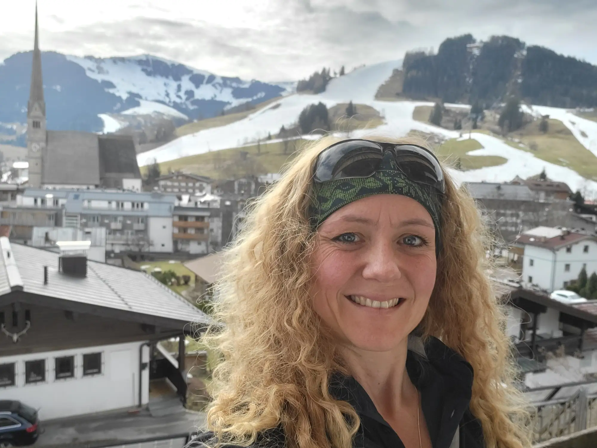 Deine Gastgeberin Verena im Winter